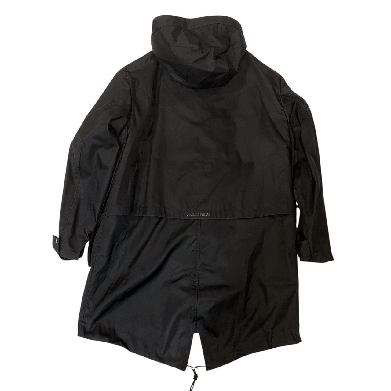 41万 新品 DSQUARED2 ドッキング モッズコート 黒 48