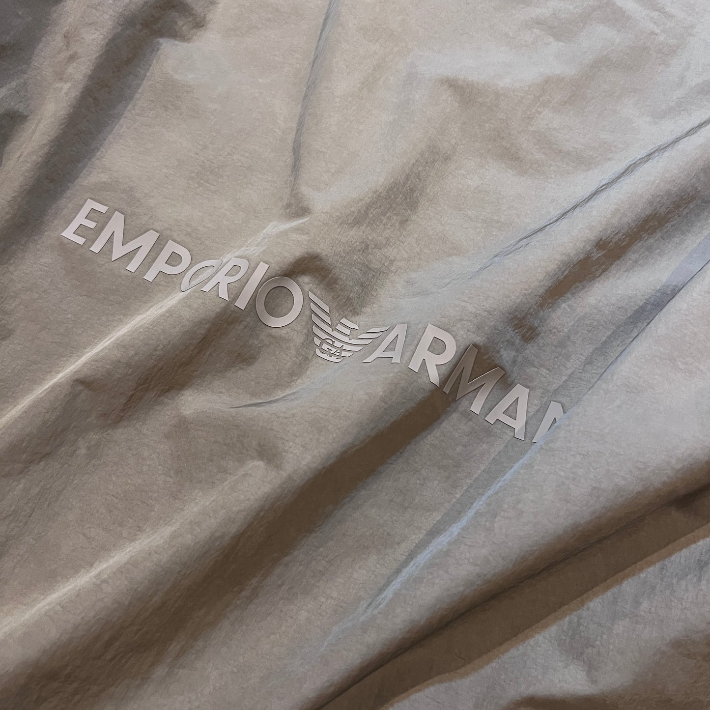 $1350 EMPORIO ARMANI All-weather blouson Khaki 52