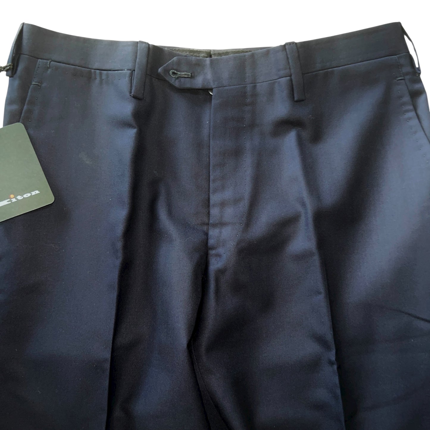 RRP$2400 [new] Kiton Virginwool Pants 44 Darkblue
