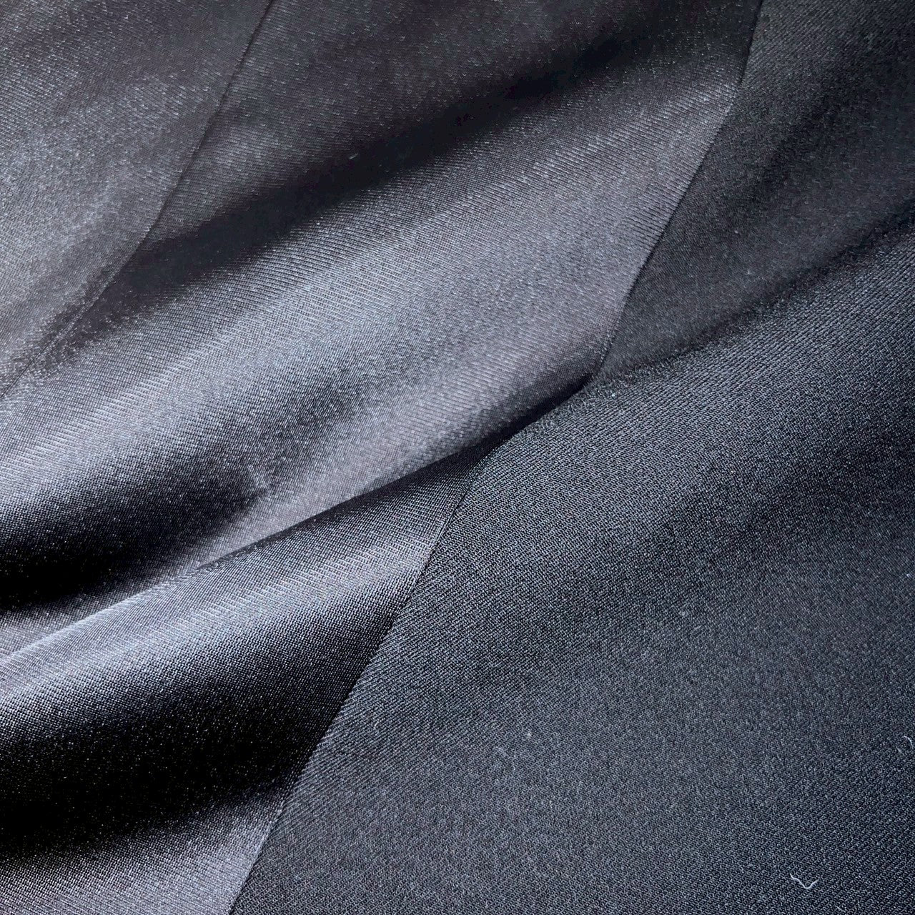 19万 新品 DIESEL 超ロングコート ミニマル 黒 バージンウール 42