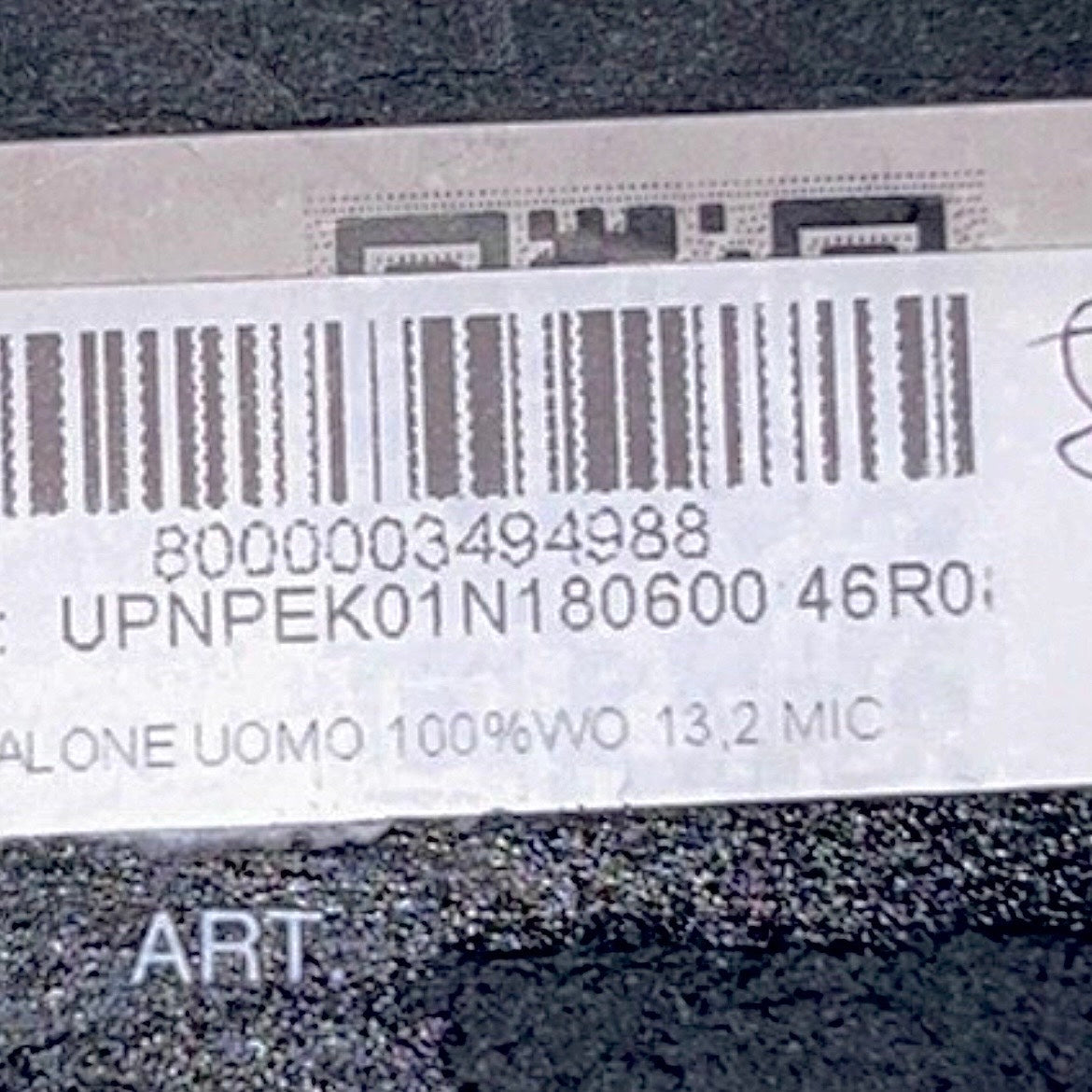 RRP$4600 70万 [new] Kiton 13.2μ wool pants 46 gray