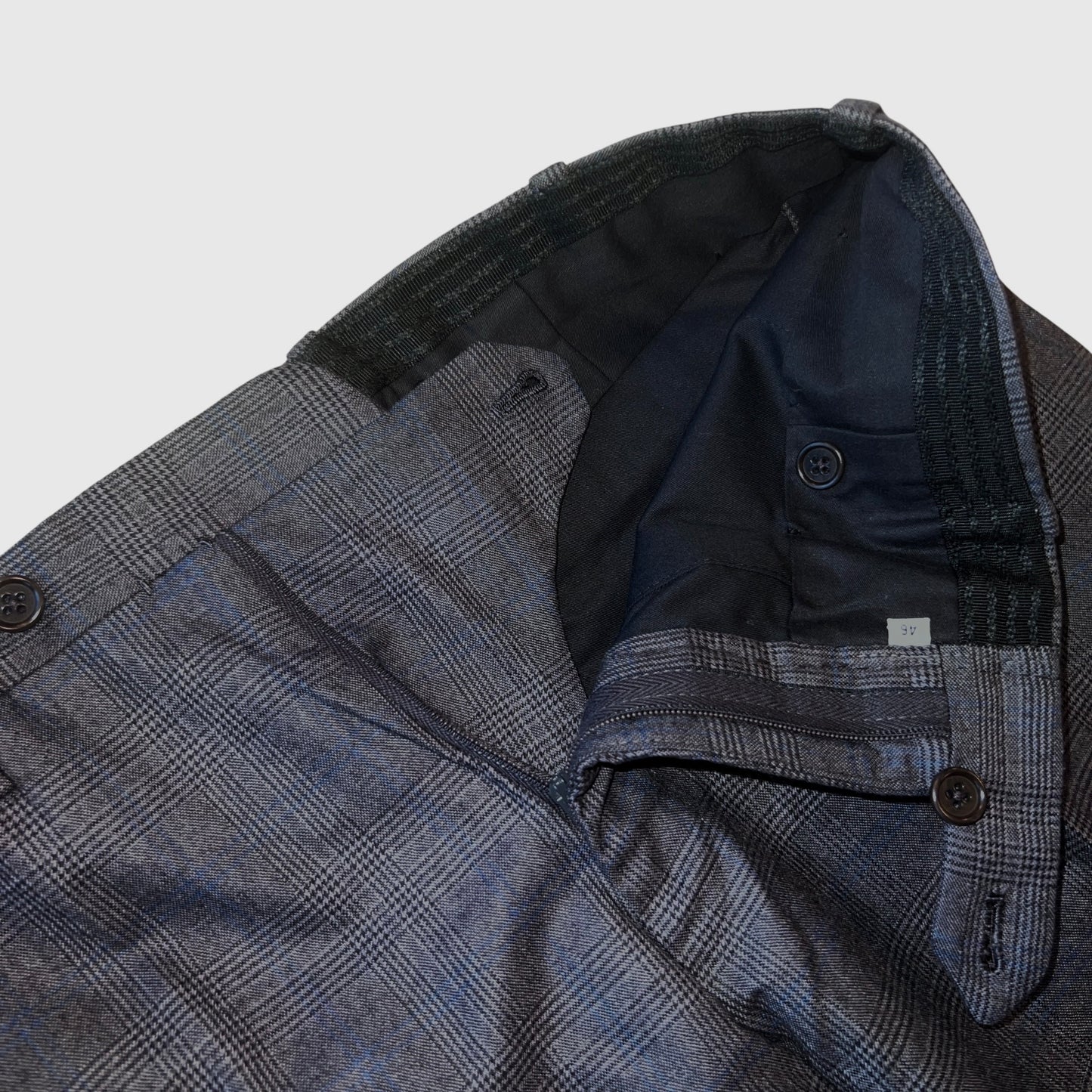 RRP$4600 70万 [new] Kiton 13.2μ wool pants 46 gray