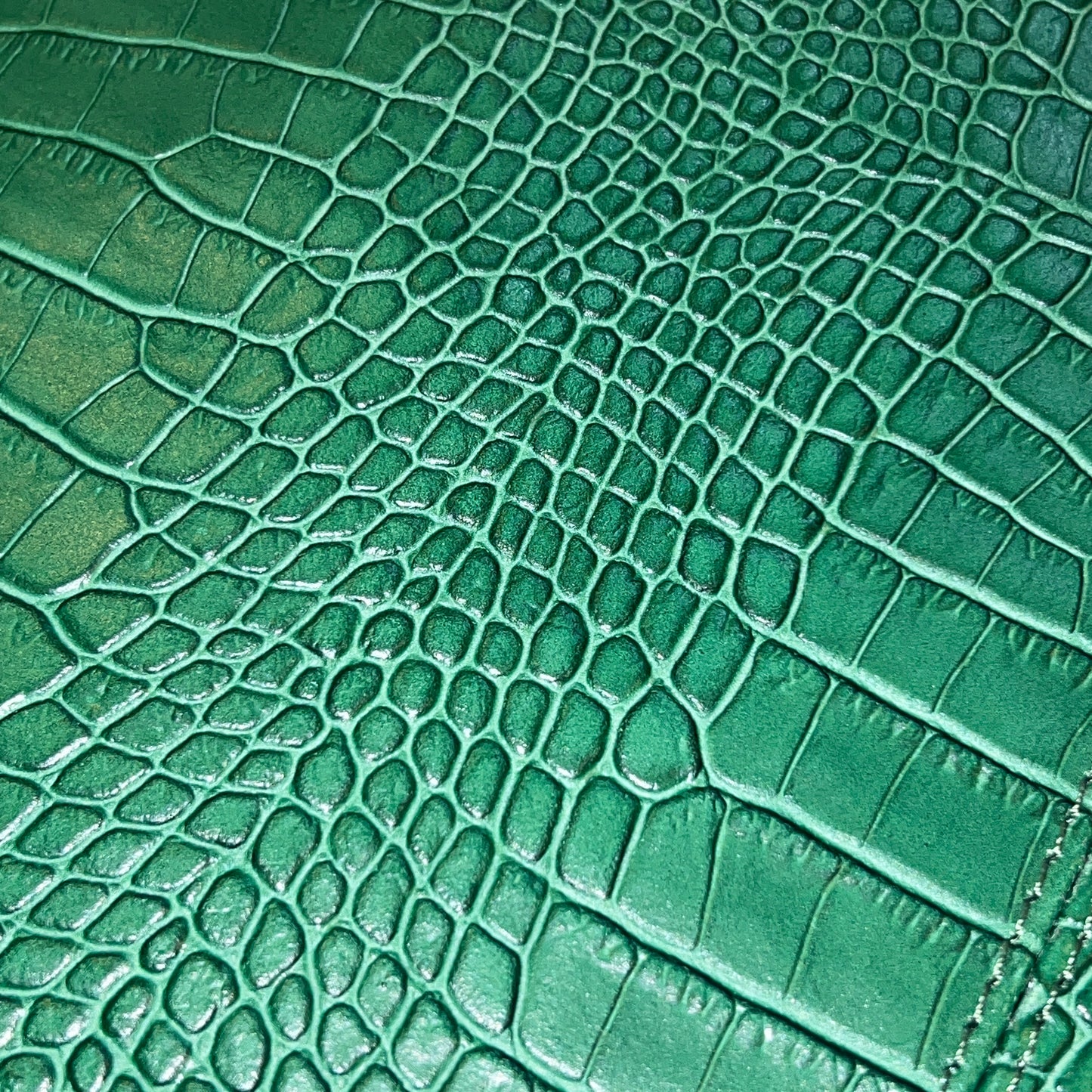 RRP$700 [new] Pelliccia milan Italy Shoulder bag Leather Crocodile emboss