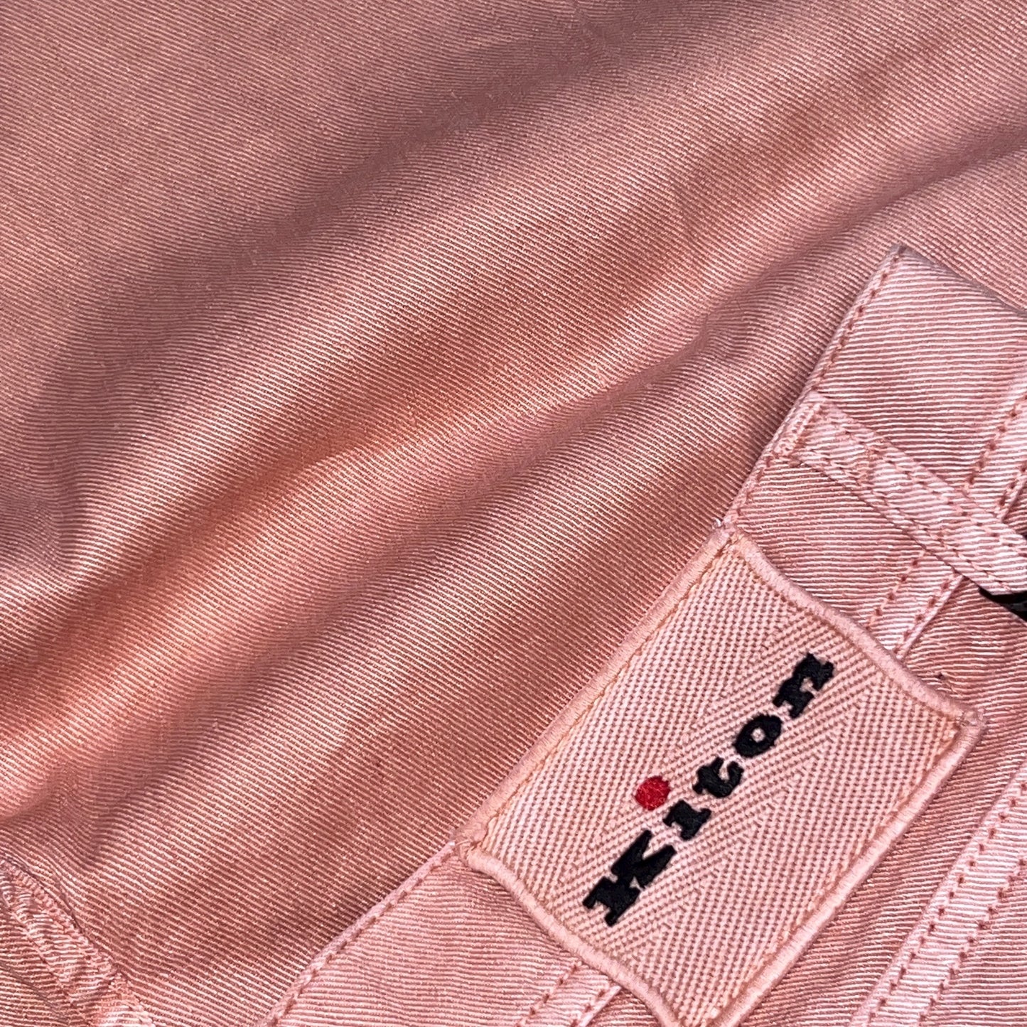 20万 新品 Kiton 総手縫い コーラルピンク 5ポケット パンツ 32