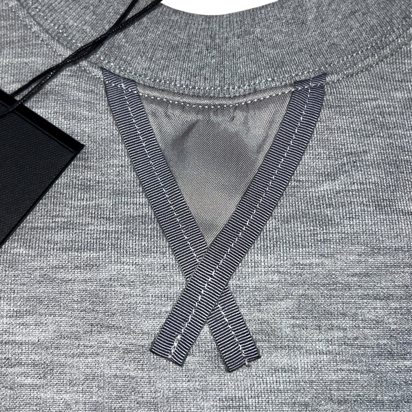 RRP$1300 [new] DUNHIL Silk Sweater Gray XL