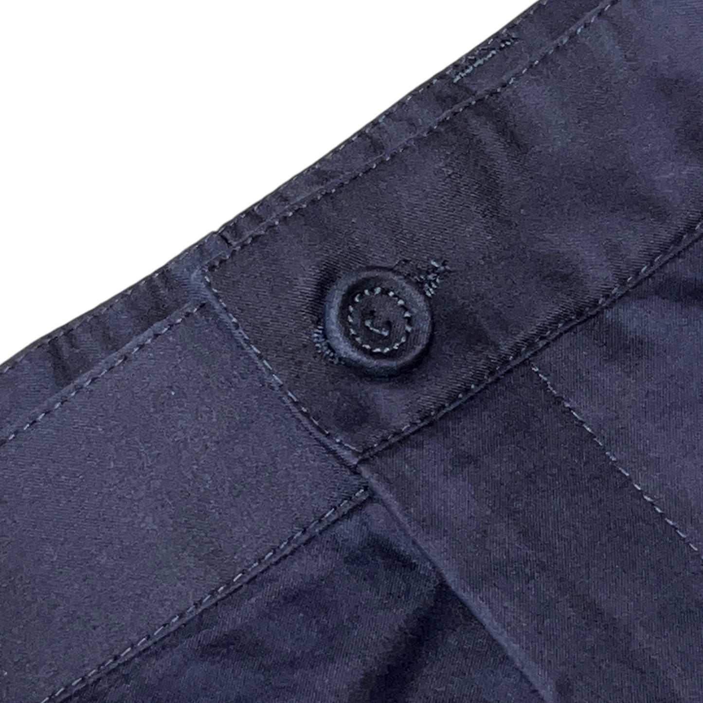 RRP$2500［new］ DIOR Silk Cotton Leather Pants DeepBlue 50