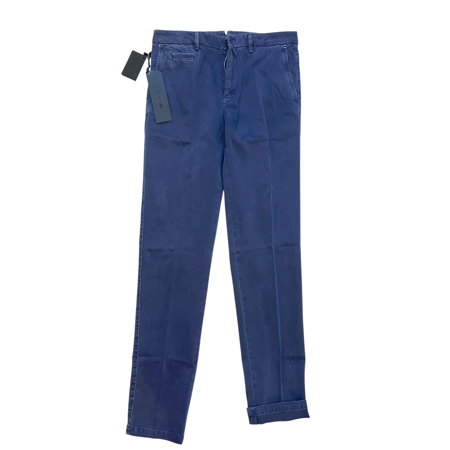 23万 新品 Kiton 総手縫い カシミア ウォッシュドブルー パンツ 32
