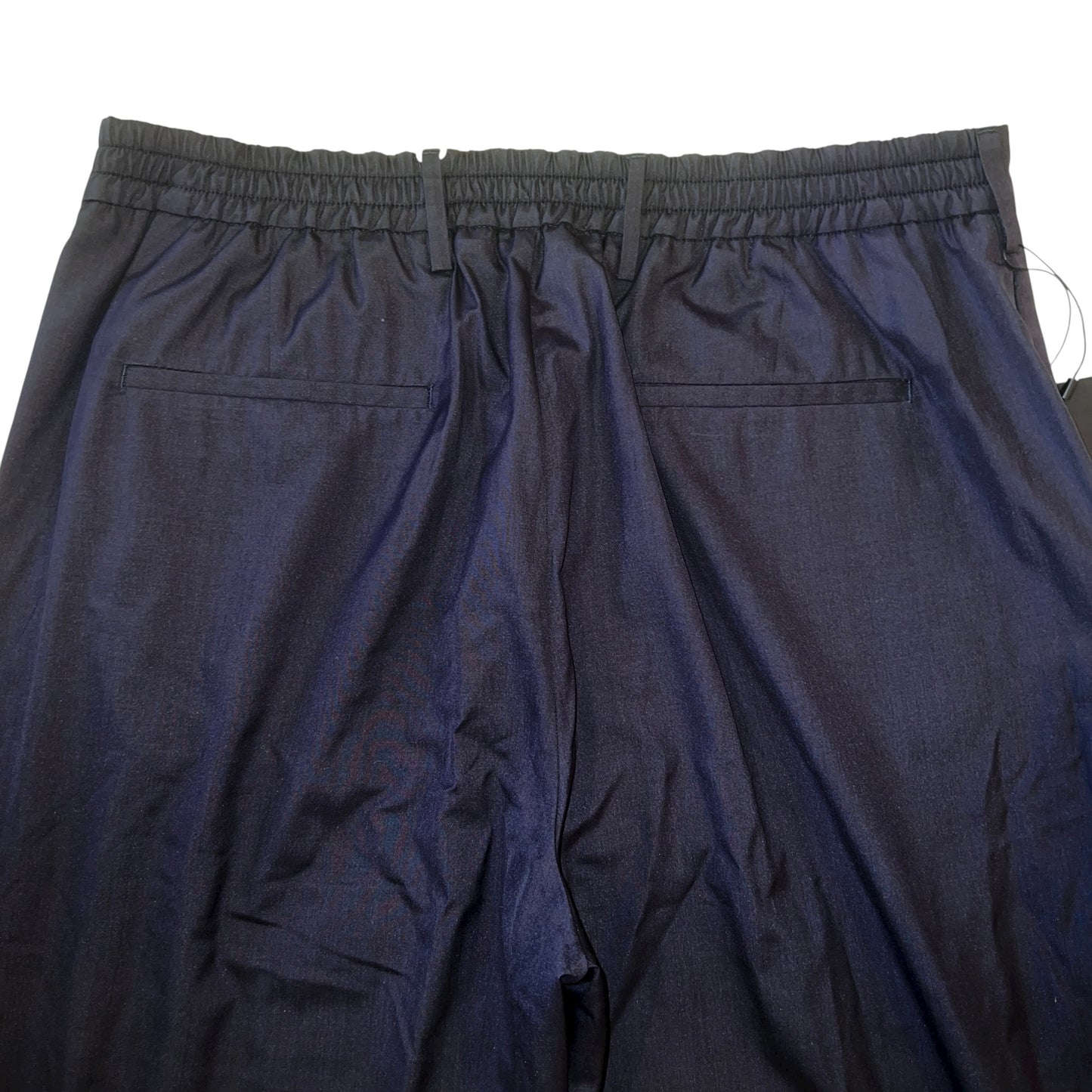 17万 新品 ダンヒル シルク49 ウール51 スラックス パンツ 濃紺 50
