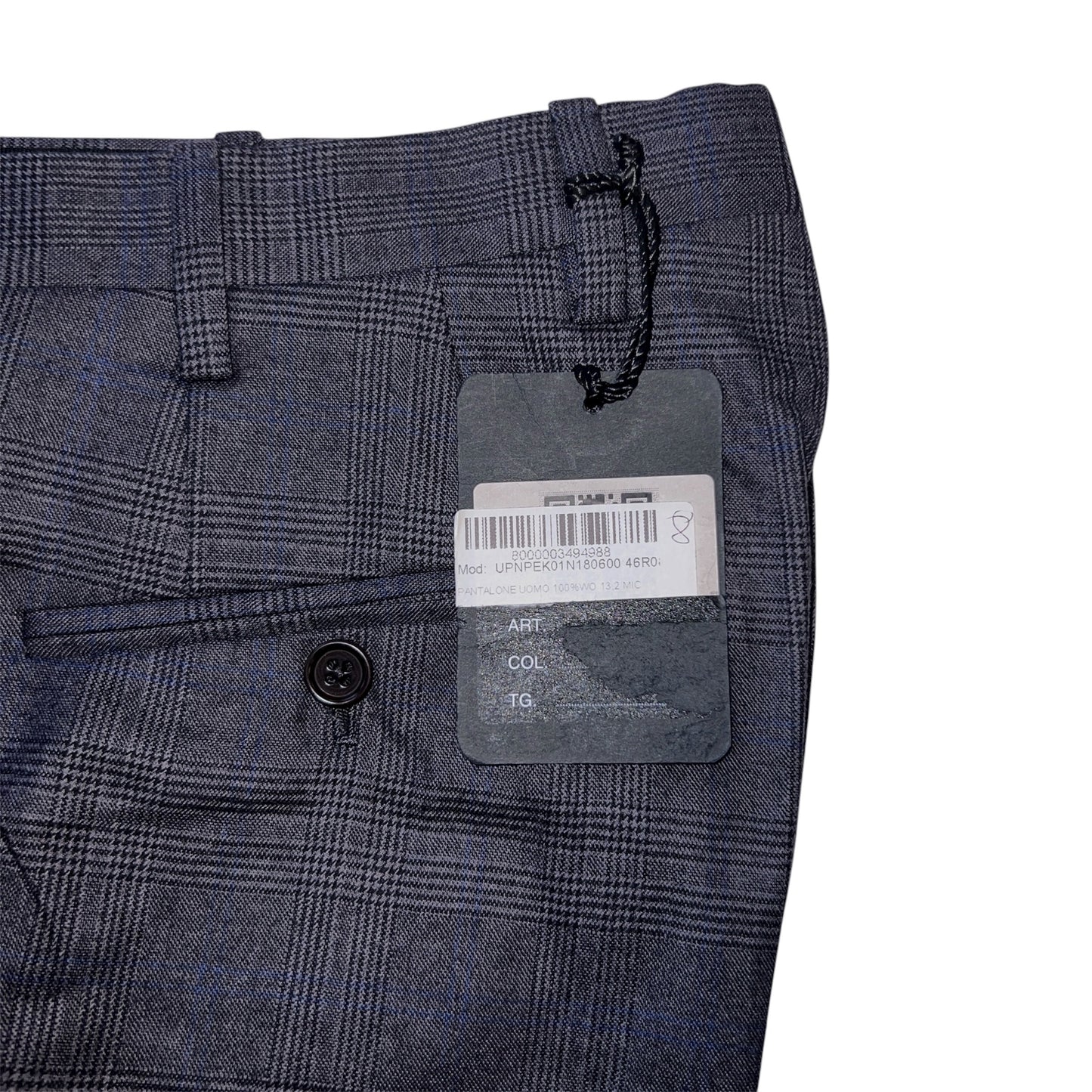 RRP$4600 70万 [new] Kiton 13.2μ wool pants 46 gray