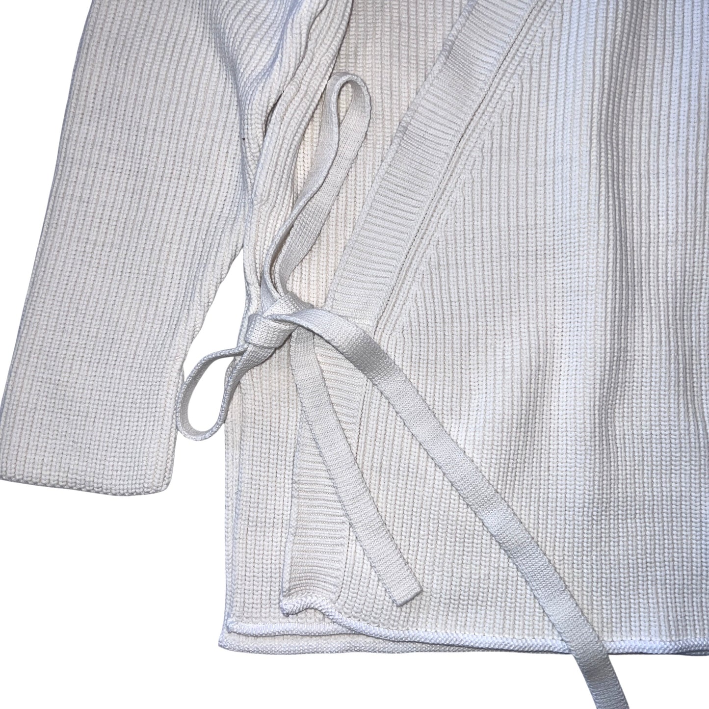 RRP$2100[new] DUNHIL Samue Kimono Low gauge Knit jacket White