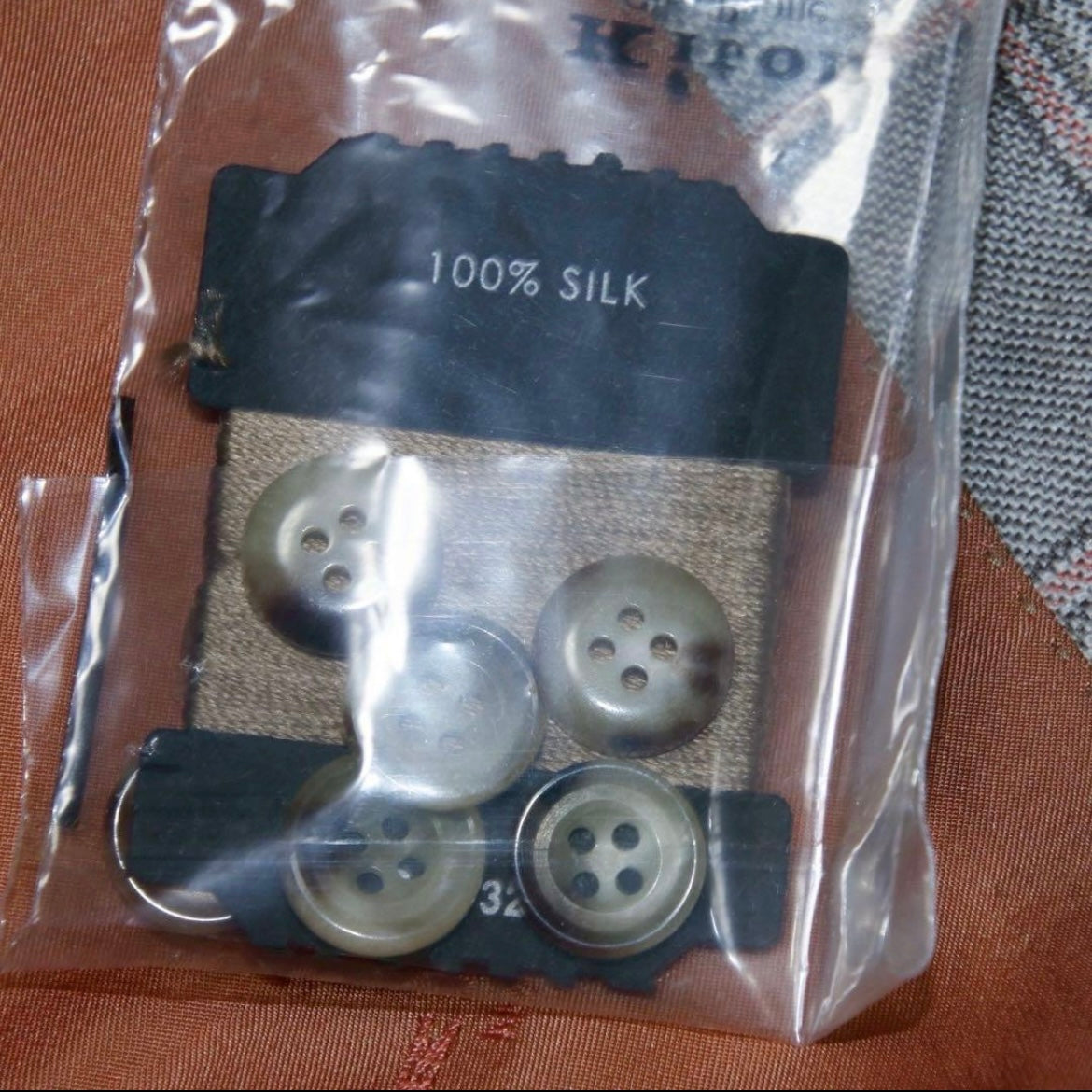 RRP$12810 [new] Kiton Cashmere93% Silk7% Jacket gray/pink