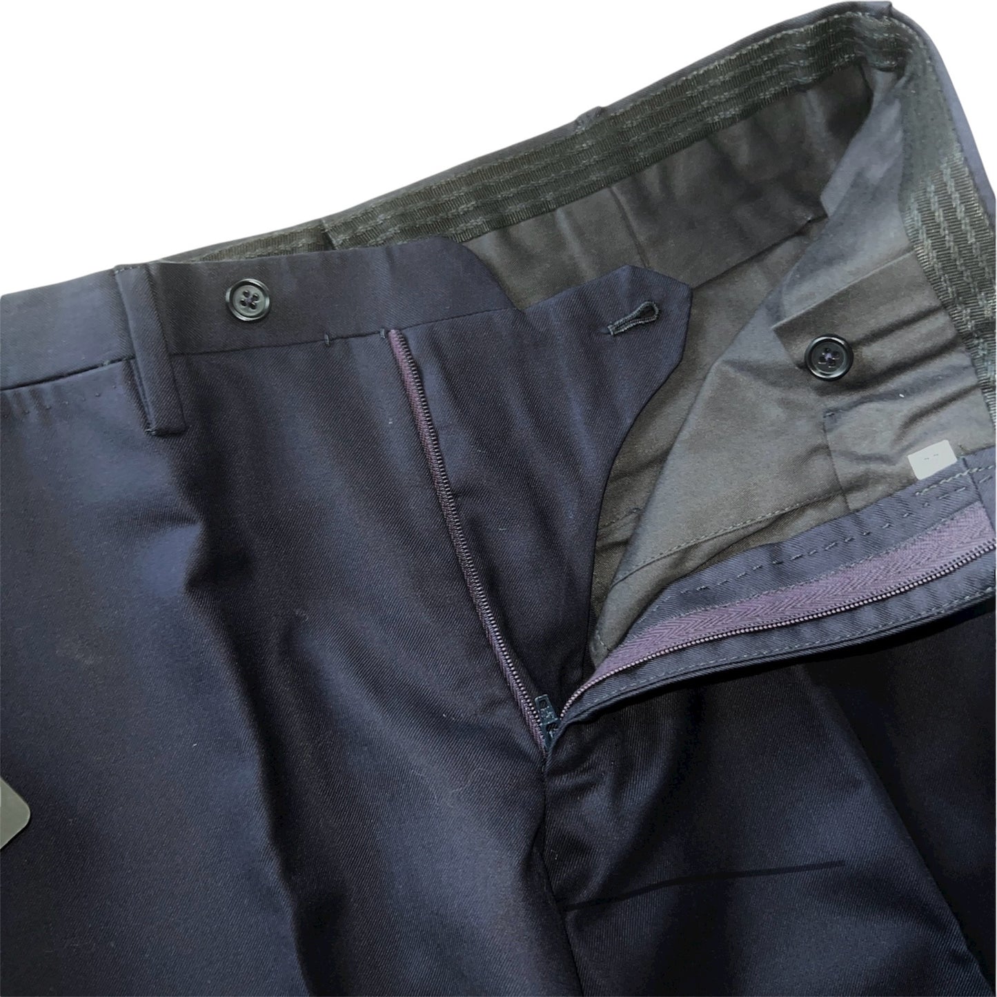 RRP$2400 [new] Kiton Virginwool Pants 44 Darkblue