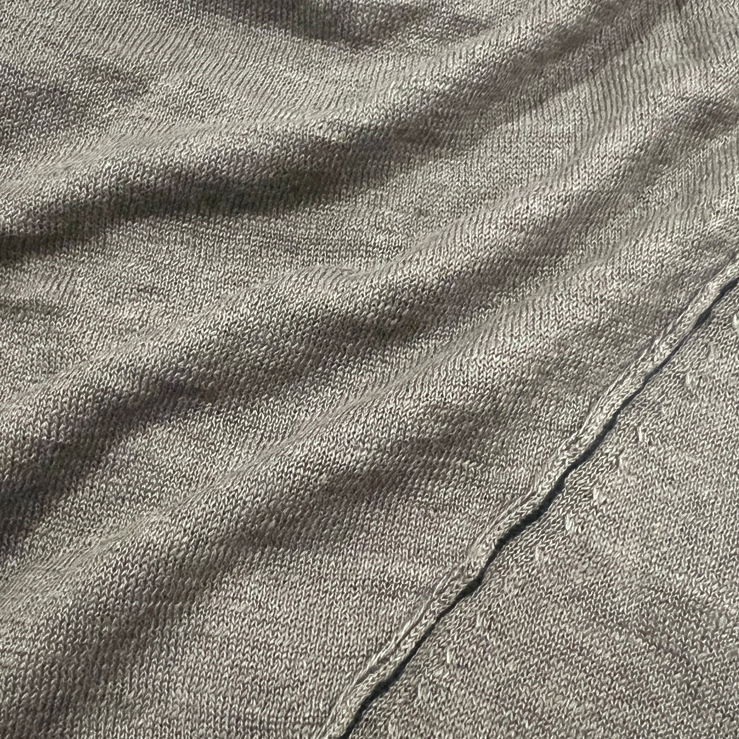 9万 新品 ISABEL BENENATO ITALY 麻 ヘンリー ニット KH