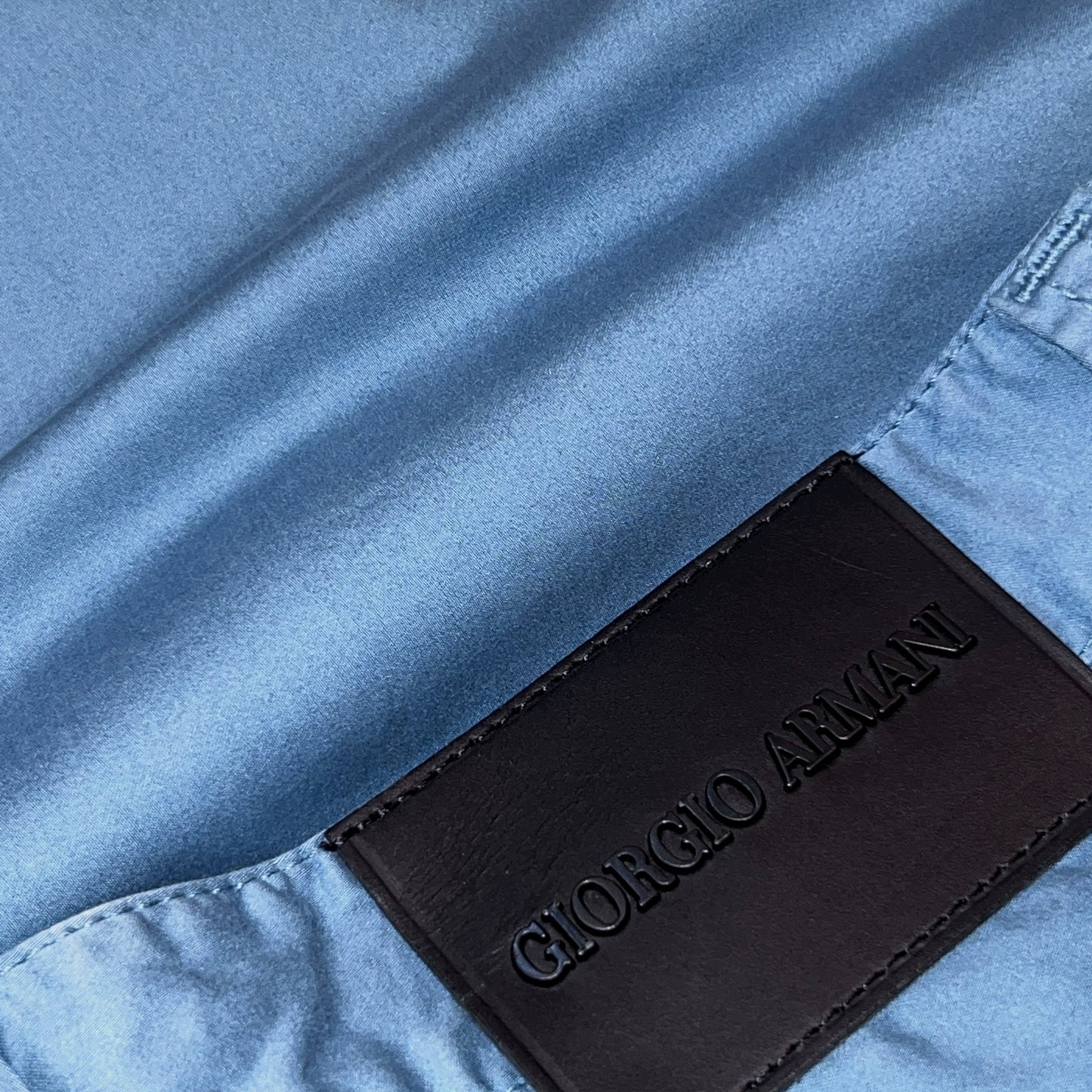 RRP$1150［new］ GIORGIO ARMANI Ash emerald green Cotton 5pockets pants 29