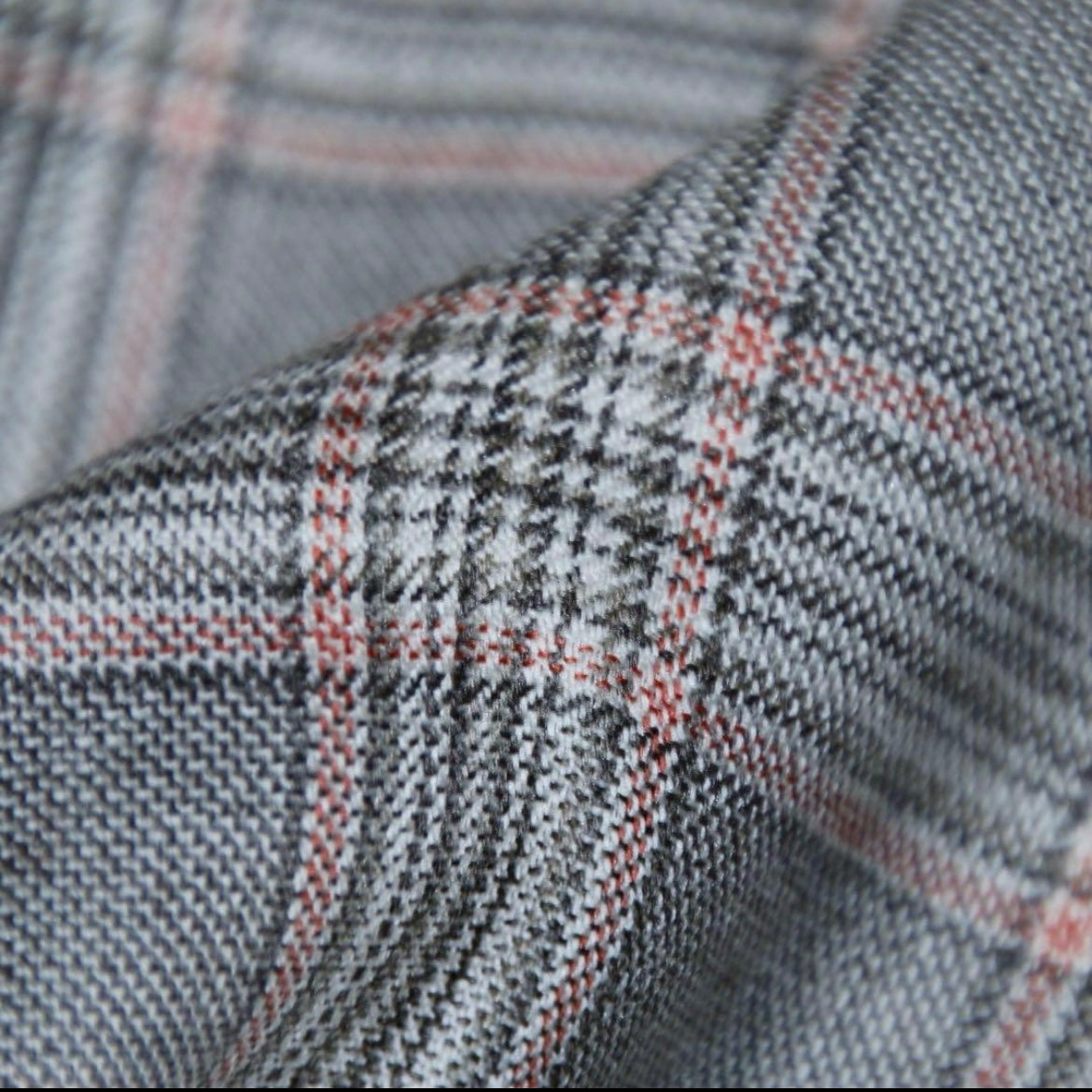 RRP$12810 [new] Kiton Cashmere93% Silk7% Jacket gray/pink