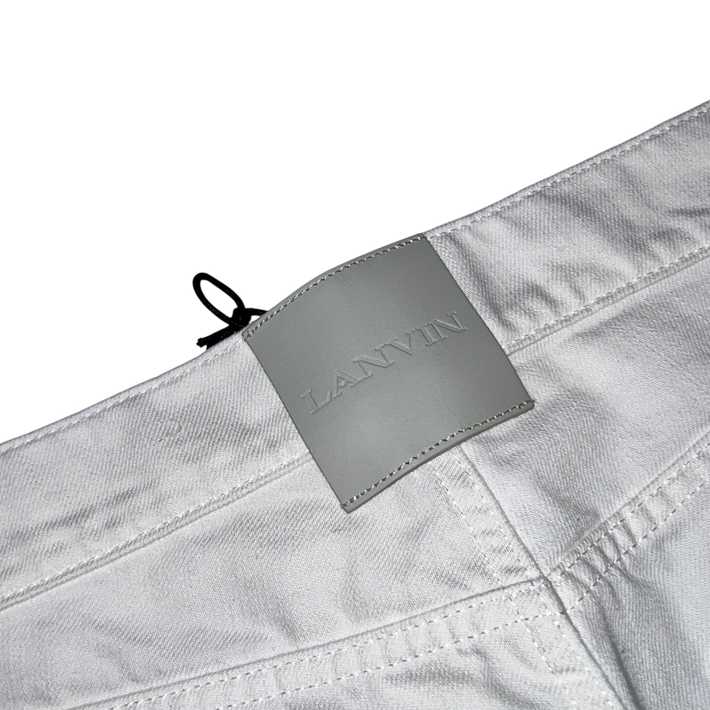 RRP$1050[new] 15万【7日間限定】LANVIN Paris Wide Denim Pants  White 32
