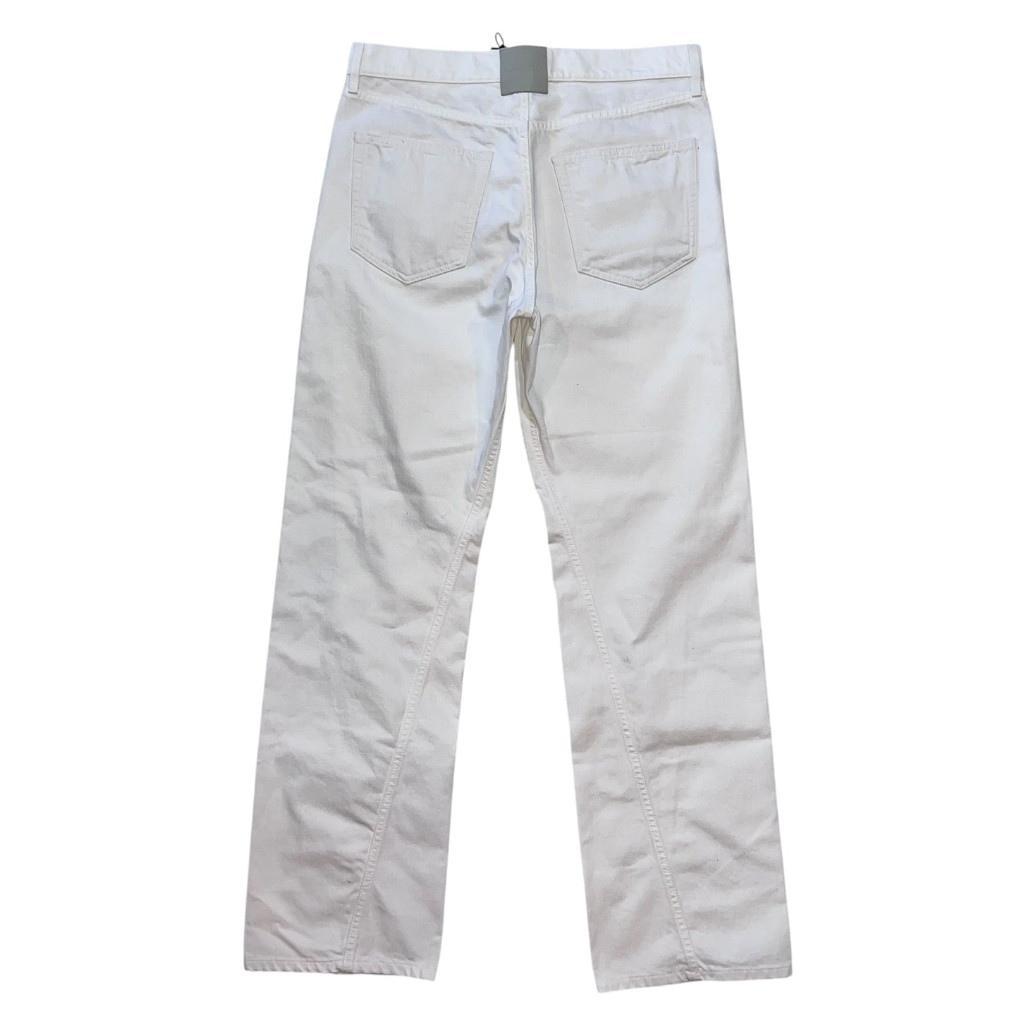RRP$1050[new] 15万【7日間限定】LANVIN Paris Wide Denim Pants  White 32