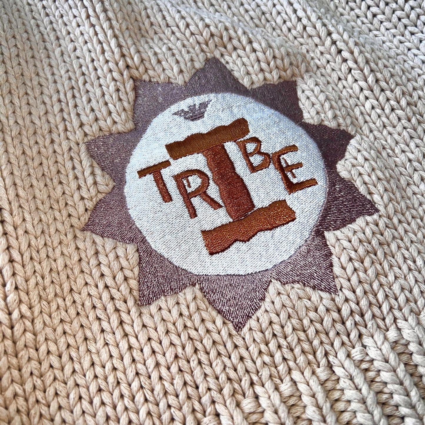 RRP$850 [new] EMPORIO ARMANI Low-gauge Knit beige XL