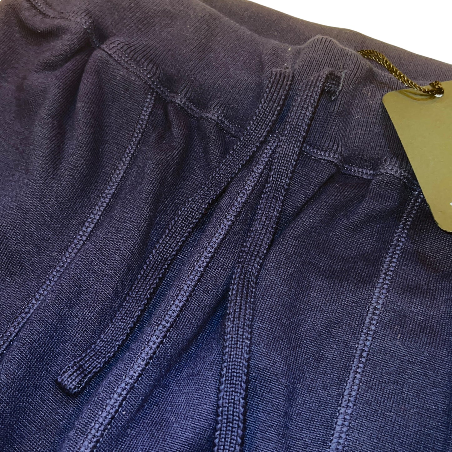 RRP$950 [new] Kiton Cotton100% knit Shorts Dark blue XS